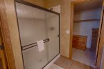 Master Bathroom Shower & Walk-In Closet